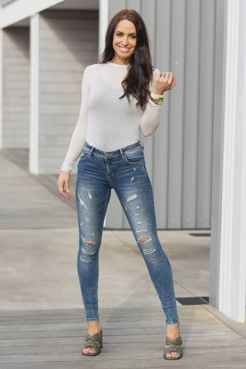 Honey Denim - Dark Blue Felix Jean
