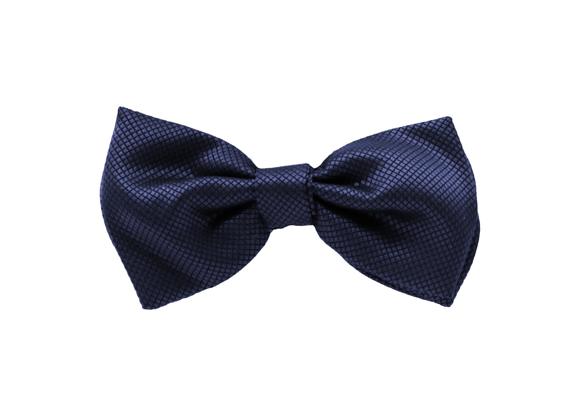 Fellini Jacquard Bow Tie - Navy