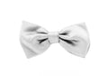 Fellini Jacquard Bow Tie - Silver