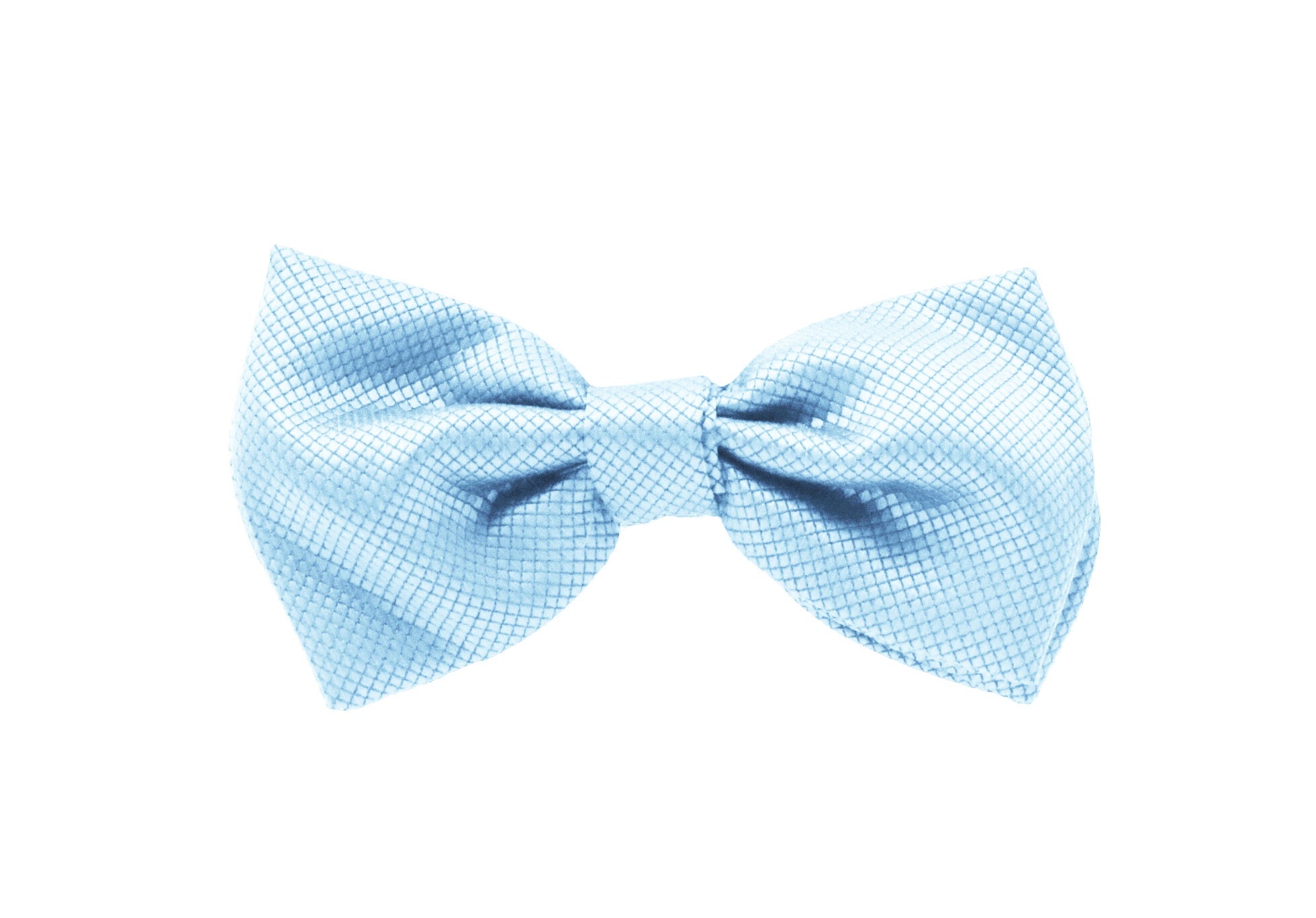 Fellini Jacquard Bow Tie - Sky
