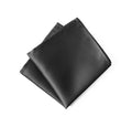 Fellini Classic Jacquard Pocket Square- Charcoal