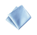 Fellini Classic Jacquard Pocket Square - Sky