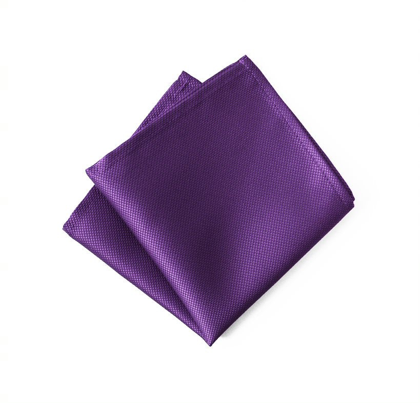 Fellini Classic Jacquard Pocket Square - Lilac