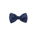 Fellini Paisley Bow Tie - Navy