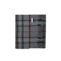 100% Lambs Wool Scarf - Classic Grey Tartan