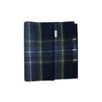 100% Lambs Wool Scarf - Deep Lake Tartan