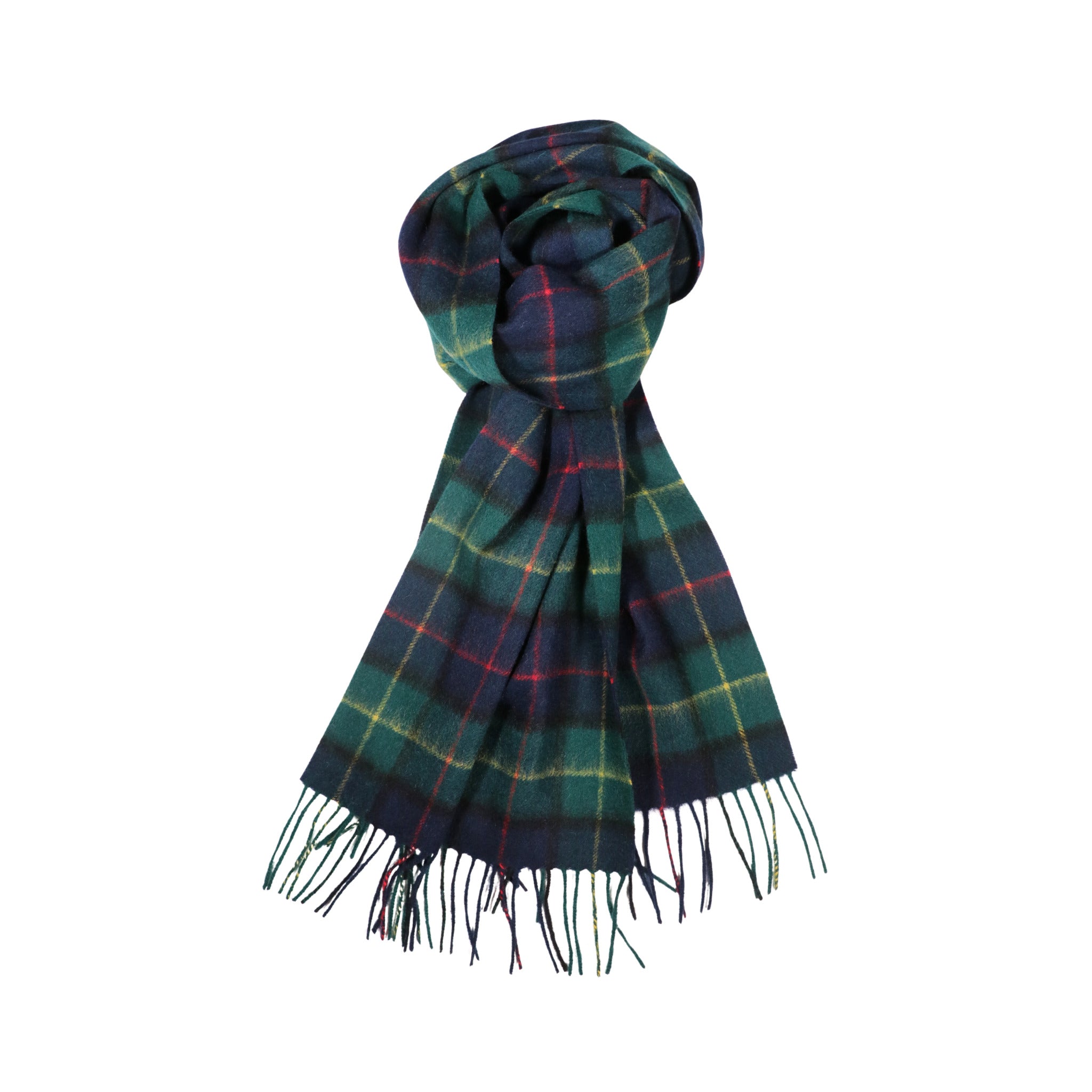 100% Lambs Wool Scarf - Classic Tartan