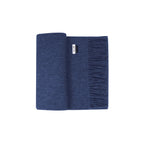 100% Lambs Wool Scarf - French Blue