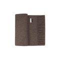 100% Lambs Wool Scarf - Mocha