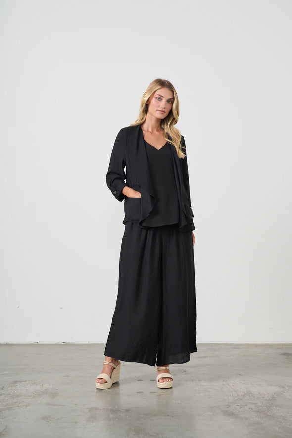 Lightweight Waterfall Jacket - Black