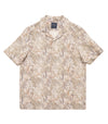 Guide London Revere Collar Short Sleeve Shirt : Faded Holiday Print