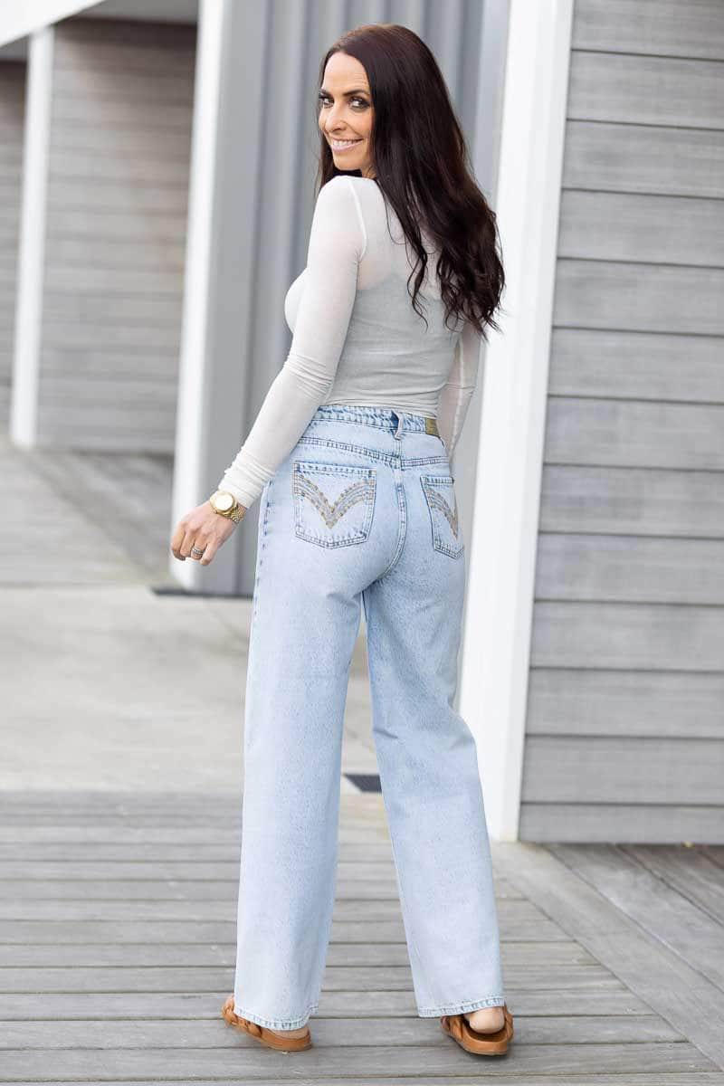 Honey Denim - Hendrix Light Blue Jean