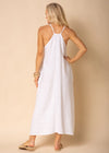 Organa Linen Dress in White