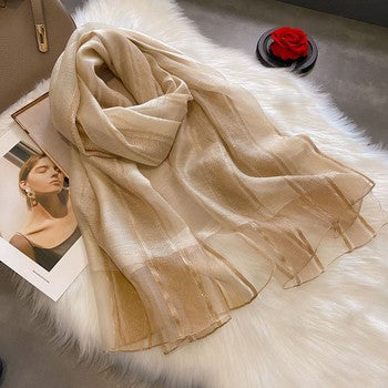 Silk Shimmer Scarf