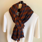 Cotton Plaid Scarf