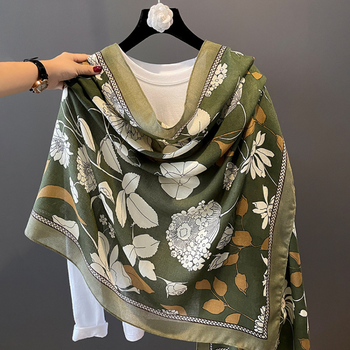 Lux Print Scarf