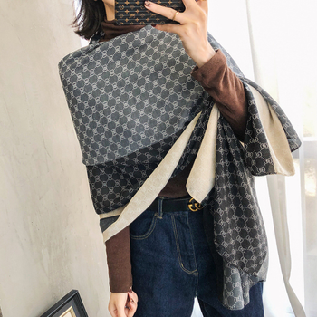 Lux Print Scarf