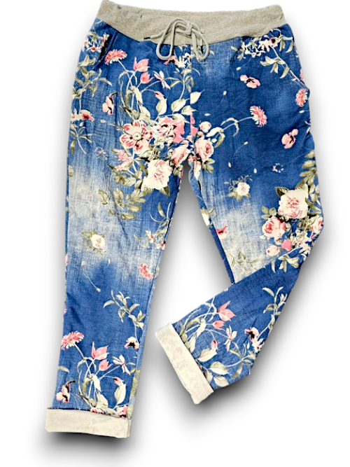 Helga May: Potpourri Cornelia Joggers - Dark Denim