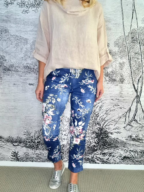 Helga May: Potpourri Cornelia Joggers - Dark Denim