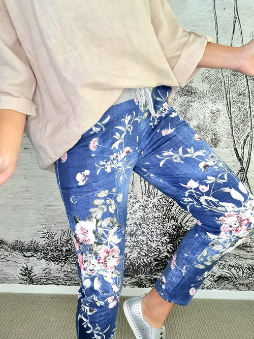 Helga May: Potpourri Cornelia Joggers - Dark Denim