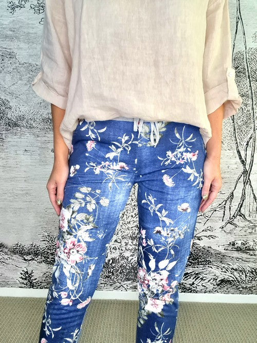 Helga May: Potpourri Cornelia Joggers - Dark Denim