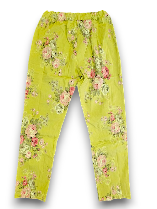 Helga May: High Tea Pants - Avocado