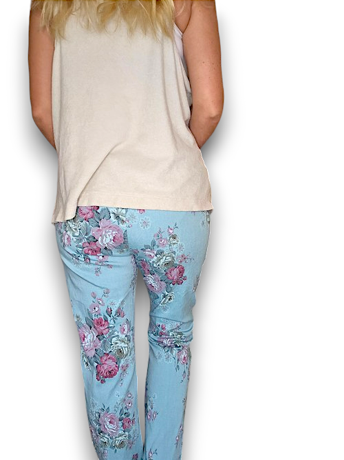 Helga May: High Tea Pants - Light Turquoise