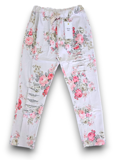 Helga May: High Tea Pants - Lightest Lavender
