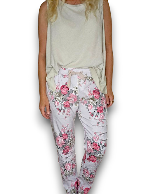 Helga May: High Tea Pants - Lightest Lavender