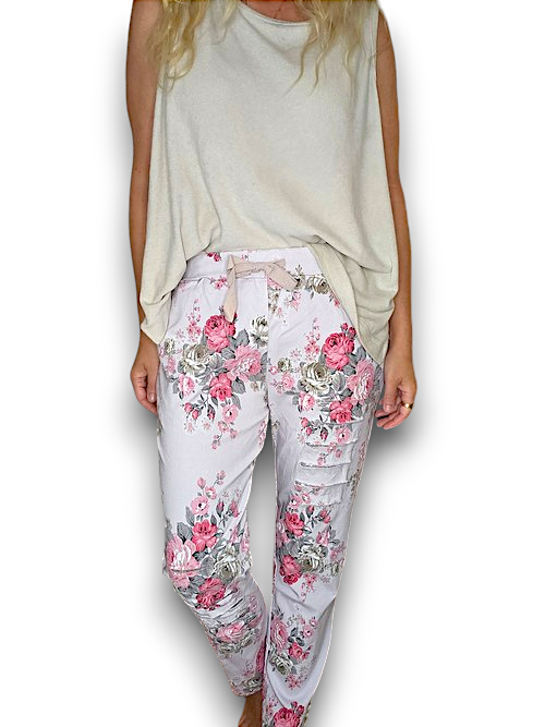 Helga May: High Tea Pants - Lightest Lavender