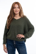 Daria Italian Knit - Olive