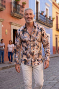 English Laundry (John Lennon) LS Shirt: Autumn Palm