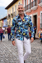 English Laundry (John Lennon) LS Shirt: Blue Masterpiece