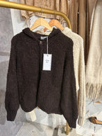 Helga May: Alpaca Blend Chenille  Hoodie