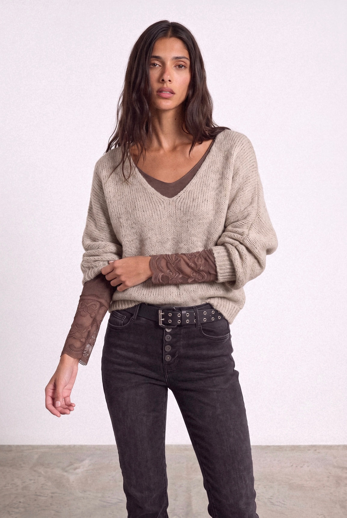 Daria Italian Knit - Mocha