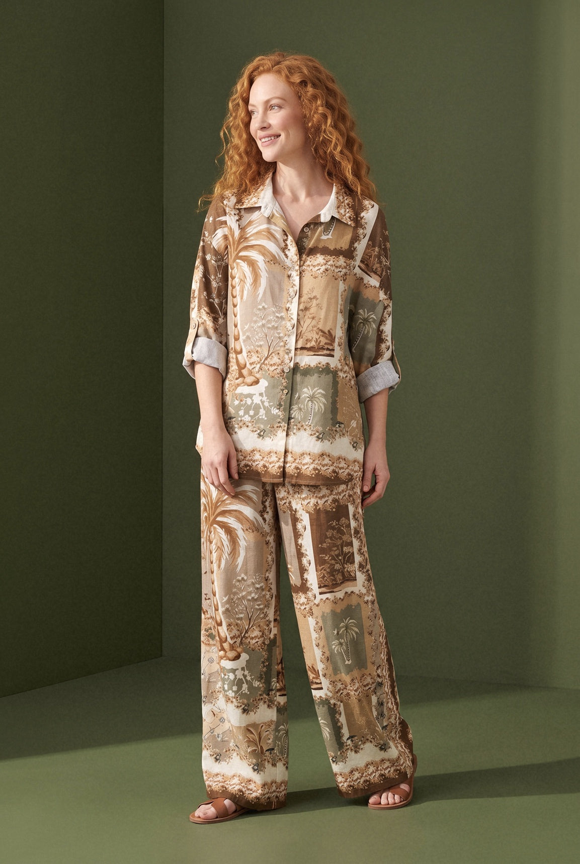 The Italian Closet: Safari Linen Holiday Set