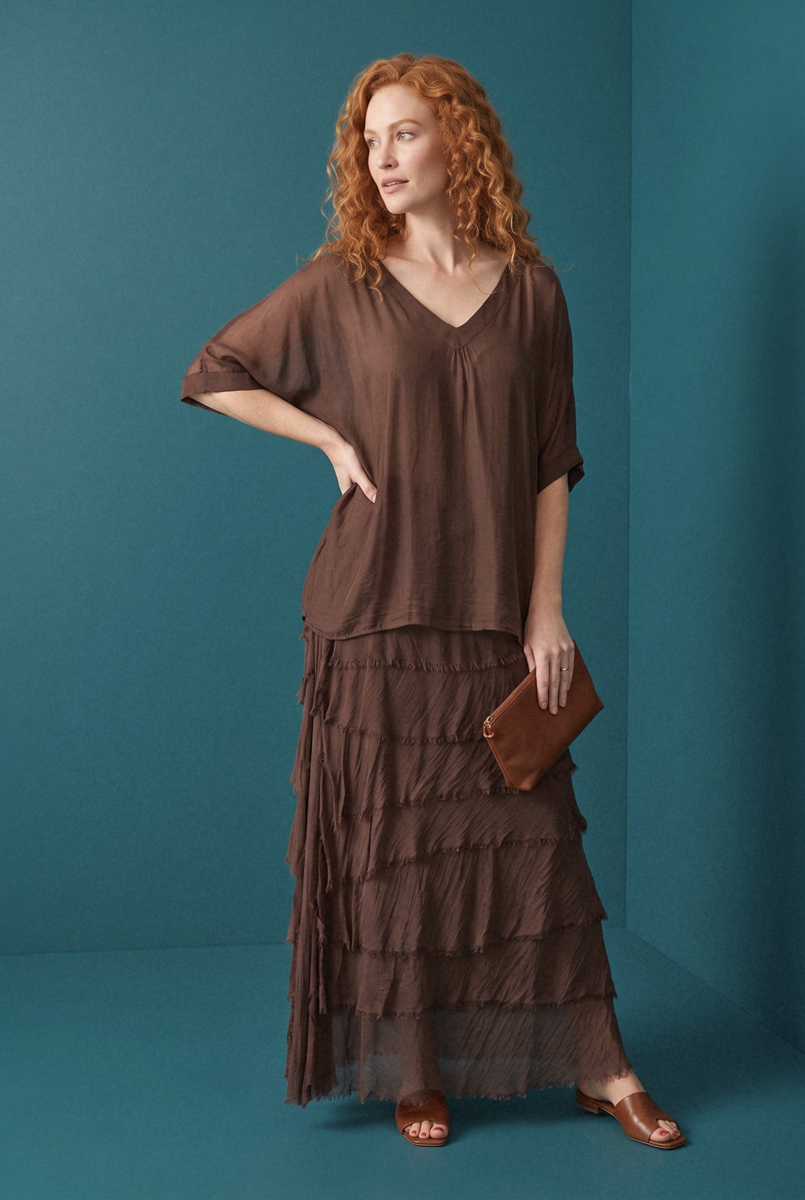 The Italian Closet: Jemima Silk Batwing
