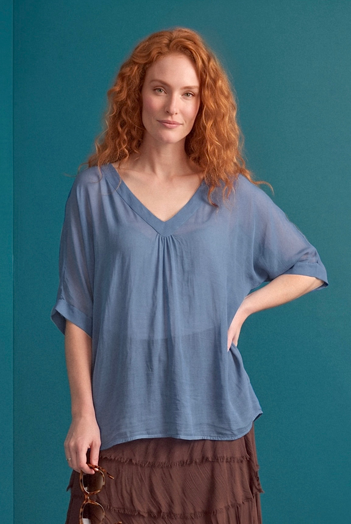 The Italian Closet: Jemima Silk Batwing