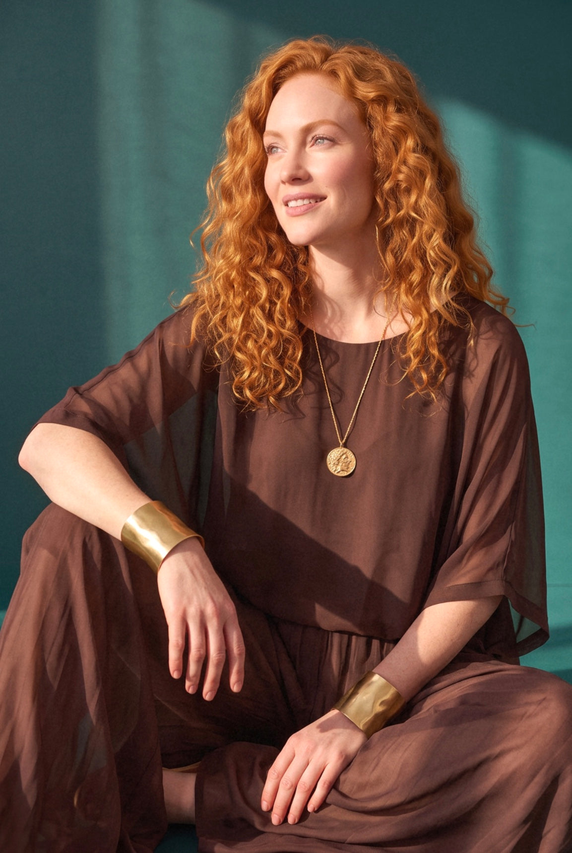 The Italian Closet: Allegra Silk Batwing