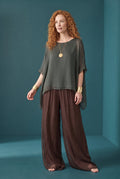 The Italian Closet: Allegra Silk Batwing