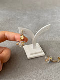Mini Jackpot Golden Shadow Swarovski Earrings