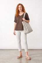 La Strada: Italian Linen Stella Top