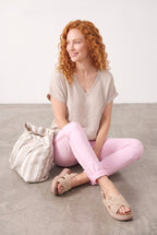 LaStrada: Italian Everyday Satin-Trim Pants