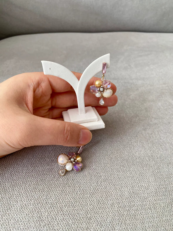 Dystopian Floweret Earrings