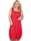 Helga May: Maxi Tank Dress - Red