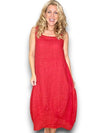 Helga May: Maxi Tank Dress - Red