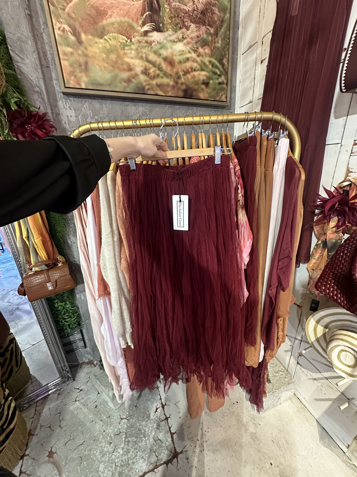 The Italian Closet: Ripple Tulle Skirt