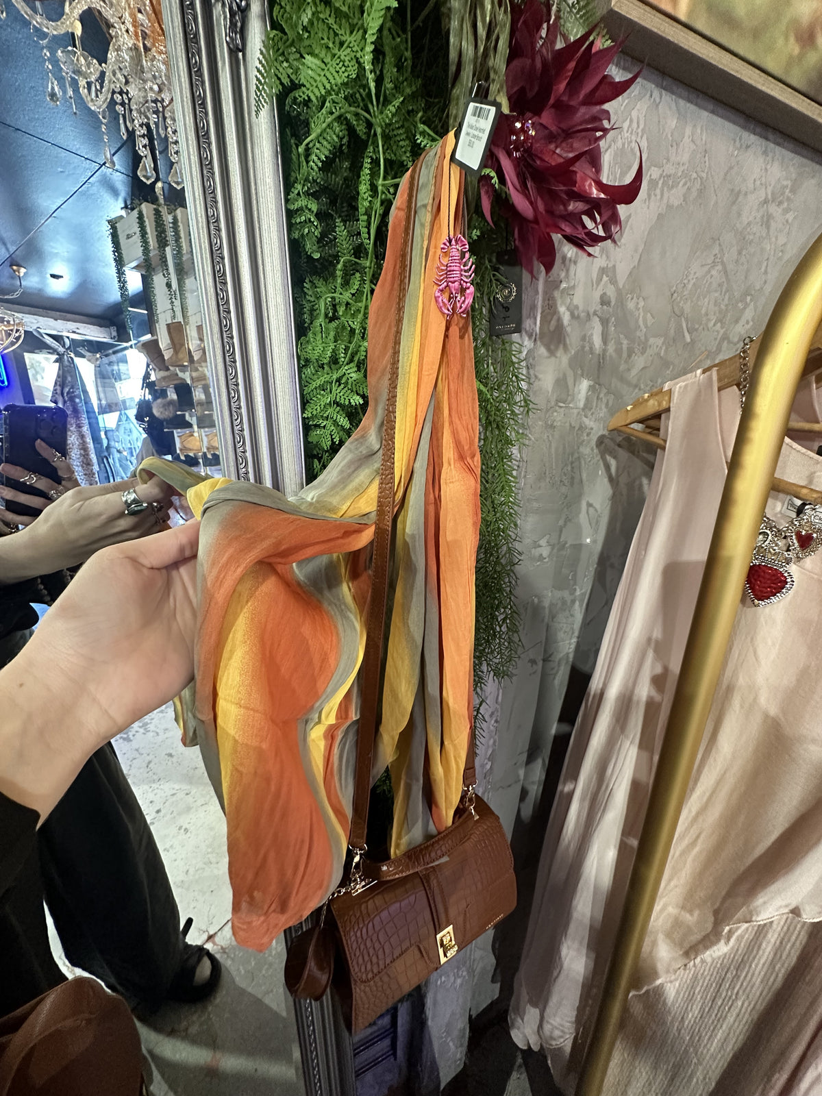 Made in Italy: Cotton & Silk Scarf