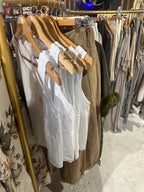 Quadrato Linen Tank Top