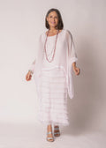 Netty Silk Dress in Modena Pink